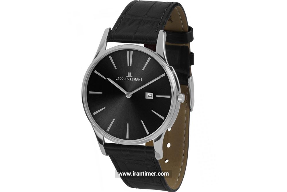 ساعت مچی مردانه ژاک لمن مدل 1-1936A یک ساعت تقویم دار همراه با طراحی صفحه حرفه ای